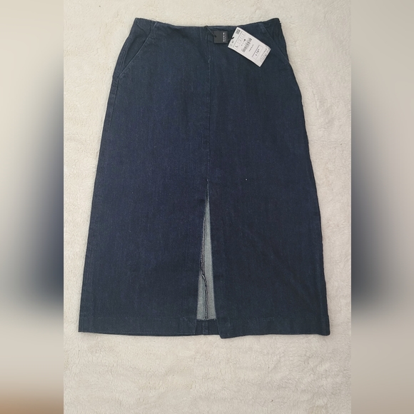 Zara Jeans skirt NWT - Picture 2 of 2